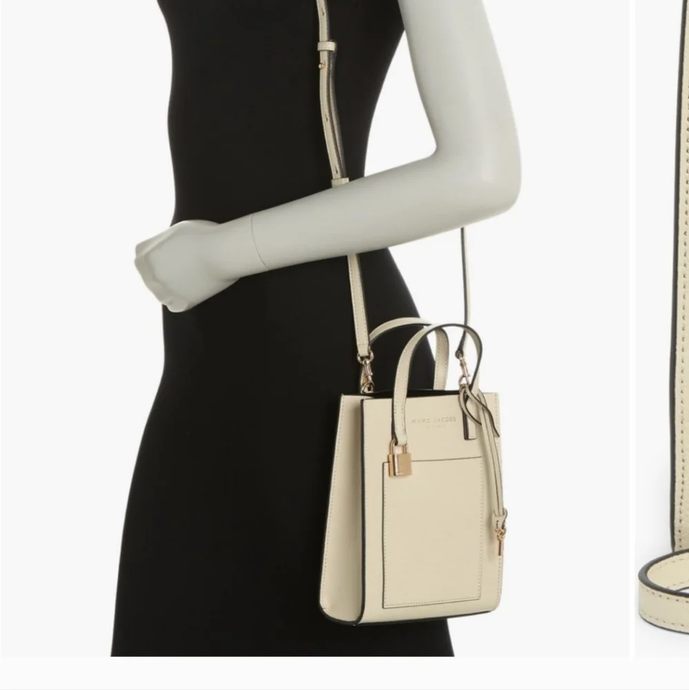 Marc Jacobs Micro Grind Tote/Crossbody NWOT And NWT Marc Jacobs Card Holder - Picture 7 of 13